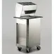 Lakeside 986 Stainless Steel Enclosed Mobile Tray Dispenser Cabinet w/ Flatware Rack 3 image