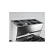 Lakeside 986 Stainless Steel Enclosed Mobile Tray Dispenser Cabinet w/ Flatware Rack 4 image