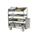 Lakeside B587 Soiled Dish Breakdown Cart with 4 Shelves 1 image