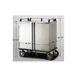 Lakeside DCD-5510 Stainless Steel 10 Tray Meal Delivery Cart w/ 2 Compartments 3 image