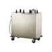 Lakeside E6209 Enclosed Stainless Heated Two Stack Plate Dispenser for 8 1/4" to 9 1/8" Plates 3 image