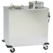 Lakeside E937 Mobile Enclosed 2-Stack Dish Dispenser w/ 12" Dish Size, Heated 1 image