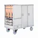 Lakeside PB48ENC Stainless Steel 48 Tray Enclosed Meal & Beverage Delivery Cart 1 image