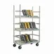 Lakeside PBTDR84 Heavy Duty Aluminum Tray Drying Rack with 84 Tray Capacity and 3 Tiers 1 image
