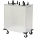 Lakeside V5211 Mobile 2-Stack Dish Dispenser For Oval Plates w/ 8.5"x11.5" Dish Size, Unheated 1 image
