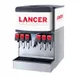 Lancer 85-4526H-110 Illuminated Interchangeable Juicer Dispenser, Self-Serve - (6+1) Valves 1 image