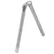 Winco LC-04 4-3/4" Stainless Steel Nut Cracker 2 image
