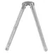 Winco LC-04 4-3/4" Stainless Steel Nut Cracker 1 image
