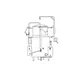 Legion LTCRG-40 40 Gallon Floor Stationary Full Steam Jacketed Gas Kettle, Tri-Leg, 120.000 BTU 2 image