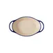 Lodge EC2C32 - 2-Qt Cast Iron Oval Baking Dish, Indigo, induction ready, 15-3/4" x 10-1/16" 2 image