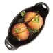 Lodge HMSOV Mini Server, 9 Oz. Oval Cast Iron Au Gratin, 8" L x 4-1/8" W x 1-11/16" H, Heat‑Treated 3 image
