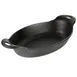 Lodge HOSD 36oz Oval Cast Iron Server, 12-9/16" L x 6-15/16" W, Induction Ready, Dishwasher Safe 1 image