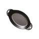 Lodge HOSD 36oz Oval Cast Iron Server, 12-9/16" L x 6-15/16" W, Induction Ready, Dishwasher Safe 2 image