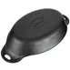 Lodge HOSD 36oz Oval Cast Iron Server, 12-9/16" L x 6-15/16" W, Induction Ready, Dishwasher Safe 3 image