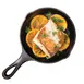 Lodge L3SK3 Skillet 6-11/16" Round Cast Iron Griddle, 1-3/8" Height, Induction & Oven Safe Made USA 3 image