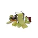 Louis Tellier CLANX05 - Bron Coucke Strip Slicer, Stainless Steel, Plastic Handle, Recipe Booklet & Brush 1 image