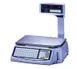 Skyfood LS-100-N Scale, 60 lb Dual Range, 10"x16" Stainless Steel Platter, 1000 PLU Memory, Thermal Printer 1 image