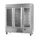 Victory LSR72HC-1 75" 3-Section Glass Door Merchandiser Refrigerator, 69 cu. ft. 3 image