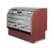 MarcRefrig LUBCD-77 78" Non-Refrigerated Bakery Display Case w/ Curved Glass, Full Service 1 image
