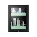 Summit LX114LG 13-3/4" Compact BeautiFridge Cosmetics Refrigerator, Spring Mint Shelves, 0.85 cu.ft 6 image