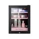 Summit LX114LP 13-3/4" Compact BeautiFridge Cosmetics Refrigerator, Pink Shelves, 0.85 cu.ft 4 image