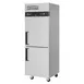 Turbo Air M3F24-2-N 28-3/4" 2-Half Solid Door Reach-In Freezer, Top Mounted, 21.5 cu. ft., Stainless Steel Exterior 1 image