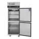 Turbo Air M3F24-2-N 28-3/4" 2-Half Solid Door Reach-In Freezer, Top Mounted, 21.5 cu. ft., Stainless Steel Exterior 4 image