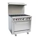 Magic Chef M36GR 36" Natural Gas Restaurant Range w/ (6) Open Burners, Standard Oven, 211.000 BTU 1 image
