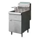 Magic Chef MCCGF70A-P Full Pot Floor Model LP Gas Fryer w/ 70-lb Capacity, 2 Baskets, 5 Burners 1 image
