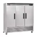 Maxx Cold MCF-72FDHC 81" Three Section Reach-In Freezer w/ 3 Solid Doors, Bottom Mount, 67 cu. ft. 1 image