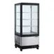 Maxx Cold MECR-31D 16" Self Service Countertop Refrigerated Display Case with 2 Pass-Thru Hinged Glass Doors , 3 Shelves - 2.89 cu. ft. 3 image