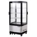 Maxx Cold MECR-32D 16" Self Service Countertop Refrigerated Display Case with 2 Pass-Thru Hinged Glass Doors , 3 Shelves - 3.03 cu. ft. 3 image