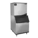 Maxx Ice MIM1000NH-B580 Ice Maker, 30" Wide Half-Cube, 1000 lb/Day, 580 lb Steel Bin, Air-Cooled 1 image