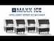 Maxx Ice MIM200N 24" Air Cooled Full Cube 199 lb Undercounter Ice Machine with 75 lb Bin 5 image