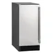 Maxx Ice MIM50 15" Air Cooled Full Cube 60 lb Undercounter Ice Machine with 25 lb Bin, Outdoor 1 image