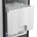 Maxx Ice MIM50 15" Air Cooled Full Cube 60 lb Undercounter Ice Machine with 25 lb Bin, Outdoor 4 image