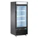 Maxx Cold MVMF12B - 25" Glass Door Freezer, 12 cu ft, Black Steel, Compressor, 3 Wire Shelves 1 image