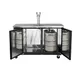 Maxx Cold MXBD48-1BHC 47" Draft Beer Cooler w/ 2 Kegs, 10.5 cu. ft., 1 Dual-Tap Tower 3 image