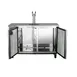 Maxx Cold MXBD48-1SHC 47" Draft Beer Cooler w/ 2 Kegs, 10.5 cu. ft., 1 Dual-Tap Tower 2 image