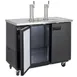Maxx Cold MXBD48-2BHC 47" Draft Beer Cooler w/ 2 Kegs, 10.5 cu. ft., 2 Single-Tap Towers 3 image