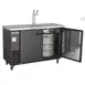 Maxx Cold MXBD60-1BHC 61" Draft Beer Cooler w/ 2 Kegs, 14.2 cu. ft., 1 Dual-Tap Tower 5 image