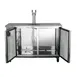 Maxx Cold MXBD60-1SHC 61" Draft Beer Cooler w/ 2 Kegs, 14.2 cu. ft., 1 Dual-Tap Tower 2 image