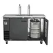Maxx Cold MXBD60-2BHC 61" Draft Beer Cooler w/ 2 Kegs, 14.2 cu. ft., 2 Single-Tap Towers 3 image