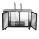 Maxx Cold MXBD60-2BHC 61" Draft Beer Cooler w/ 2 Kegs, 14.2 cu. ft., 2 Single-Tap Towers 5 image