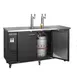 Maxx Cold MXBD72-2BHC 73" Draft Beer Cooler w/ 3 Kegs, 17.3 cu. ft., 2 Dual-Tap Towers 3 image