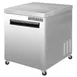 Maxx Cold MXCF27UHC 28" 1-Door Undercounter Freezer, Stainless Steel Exterior, 6.5 cu. ft. 3 image