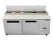 Maxx Cold MXCPP70HC 70" Refrigerated Pizza Prep Table w/ 2 Doors, 22 cu. ft. 2 image