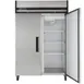Maxx Cold MXCR-49FDHC 53"  2-Section Reach-In Refrigerator w/ 2 Solid Doors, Top Mounted, Aluminum Interior, 49 cu. ft capacity 3 image