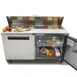 Maxx Cold MXCR48SHC 48" Refrigerated Sandwich/Salad Prep Table w/ 2 Doors, 12 cu. ft.  2 image