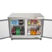 Maxx Cold MXCR48UHC 48" 2-Section Undercounter Refrigerator w/ 2 Solid Doors, 12 cu. ft. 3 image